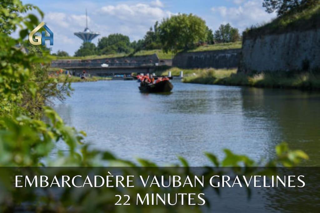 Villa Marine*La Capitainerie Coudekerque-Branche Esterno foto